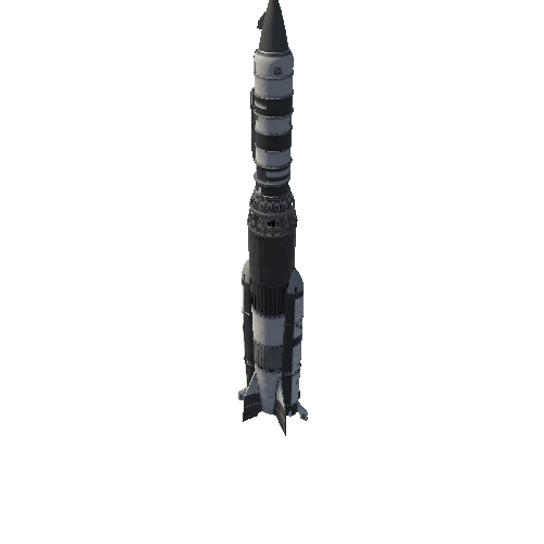Two-Stage Backfire Rocket H